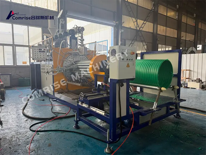 Comrise-Produktionslinie für Massivwandrohre mit großem Durchmesser erfolgreich getestet Comrise-Produktionslinie für Massivwandrohre mit großem Durchmesser erfolgreich getestet