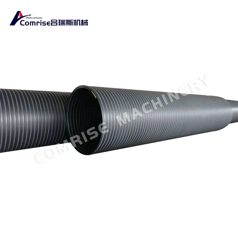 PE Hollow Wall Winding Pipe Extrusion Line